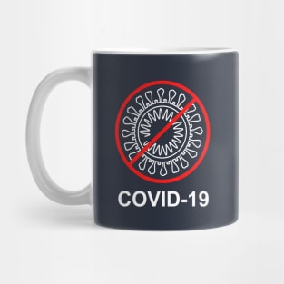 Covid-19 White Color Mug